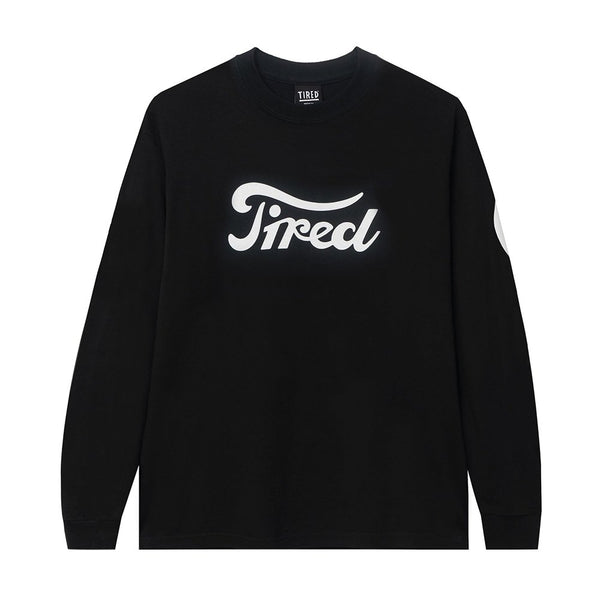 Tired Moto Sports T-Shirt Manches Longues - Black - Streetart.fr